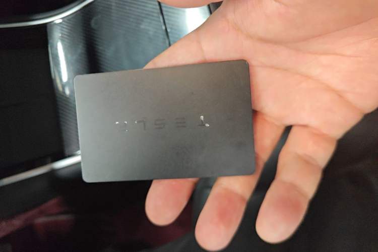 Used Tesla Model 3 2020 Revised Version Standard Range Rear-Wheel Drive – Upgraded Edition Vehicle Key
