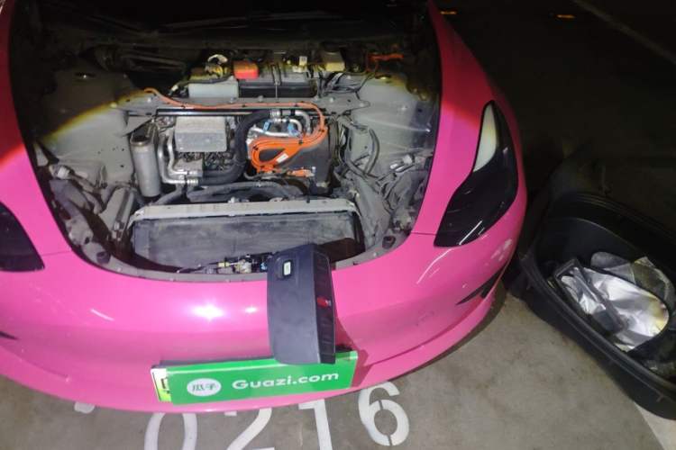 Used Tesla Model 3 2020 Revised Version Standard Range Rear-Wheel Drive – Upgraded Edition Engine Bay Left