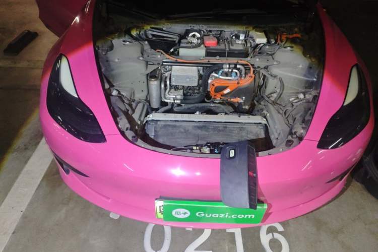 Used Tesla Model 3 2020 Revised Version Standard Range Rear-Wheel Drive – Upgraded Edition Engine Bay Right