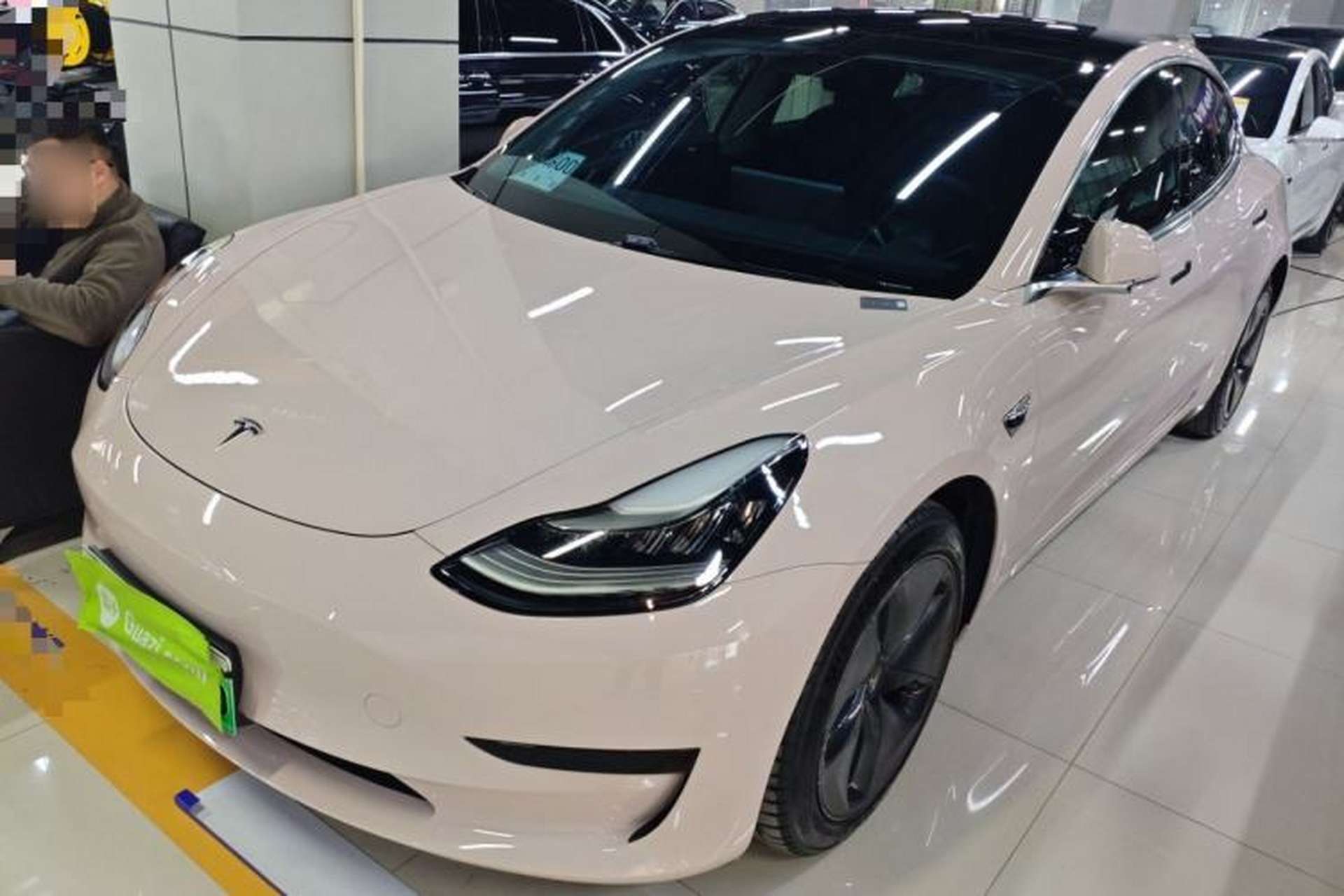 Used Tesla Model 3 2020 Standard Range Rear-Wheel Drive Upgraded Version Front Left 45 Deg
