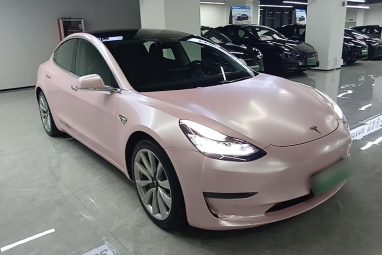Used Tesla Model 3 2020 Refreshed Version Long-Range Rear-Wheel Drive Front Right 45 Deg