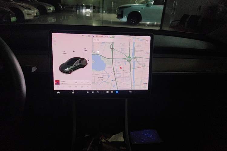 Used Tesla Model 3 2020 Standard Range Rear-Wheel Drive Upgraded Version Audio And AC Panel
