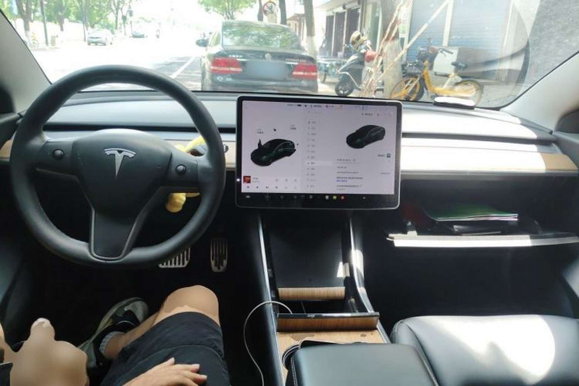 Used Tesla Model 3 2020 Standard Range Rear-Wheel Drive Upgraded Version Center Console
