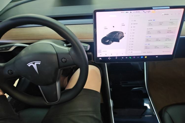 Used Tesla Model 3 2020 Revised Version Standard Range Rear-Wheel Drive – Upgraded Edition Center Console