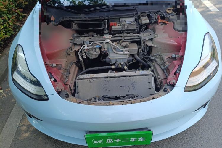 Used Tesla Model 3 2020 Standard Range Rear-Wheel Drive Upgraded Version Engine Bay