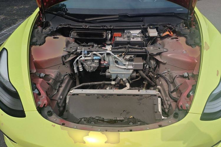 Used Tesla Model 3 2020 Revised Version Standard Range Rear-Wheel Drive – Upgraded Edition Engine Bay