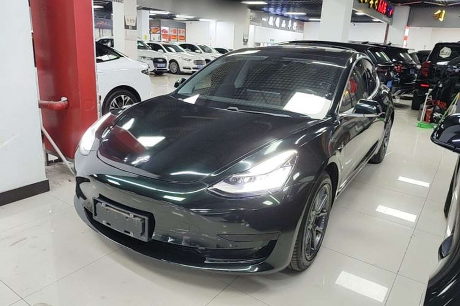 Used Tesla Model 3 2020 Standard Range Rear-Wheel Drive Upgraded Version Front Left 45 Deg