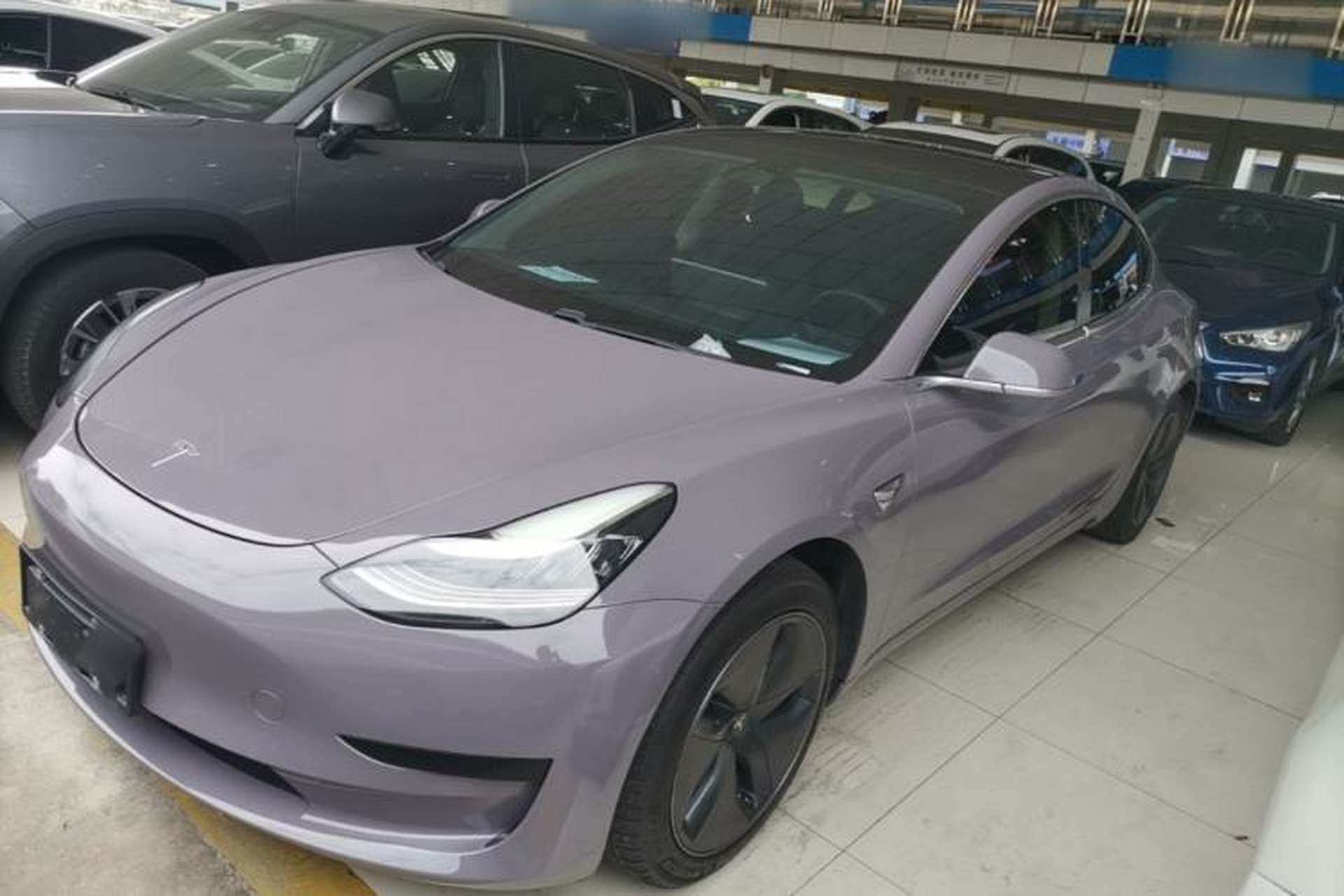 Used Tesla Model 3 2020 Standard Range Rear-Wheel Drive Upgraded Version Front Left 45 Deg