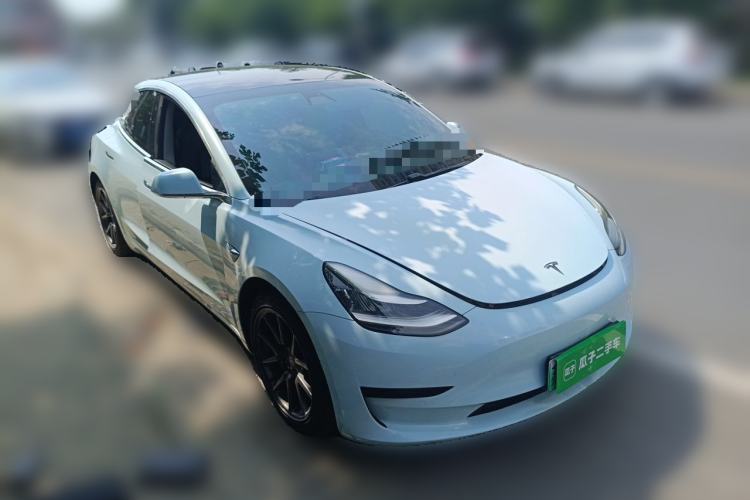 Used Tesla Model 3 2020 Standard Range Rear-Wheel Drive Upgraded Version Front Right 45 Deg