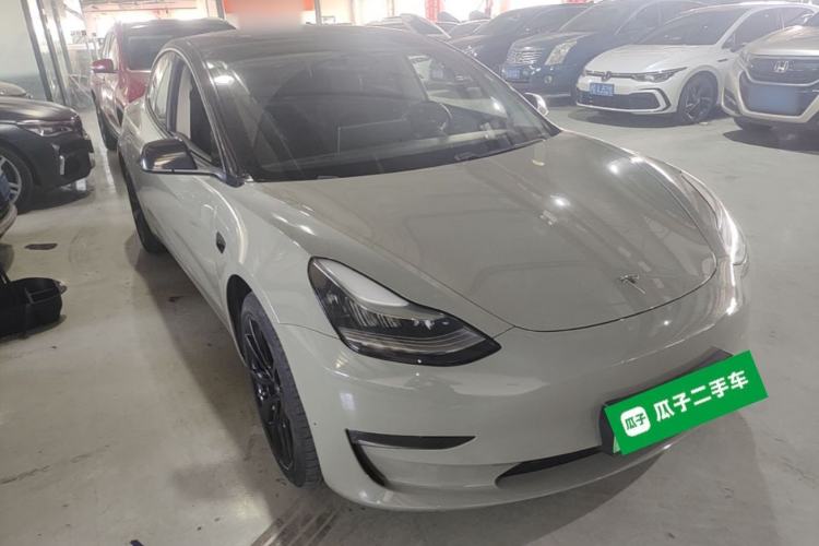 Used Tesla Model 3 2020 Refreshed Version Long-Range Rear-Wheel Drive Front Right 45 Deg