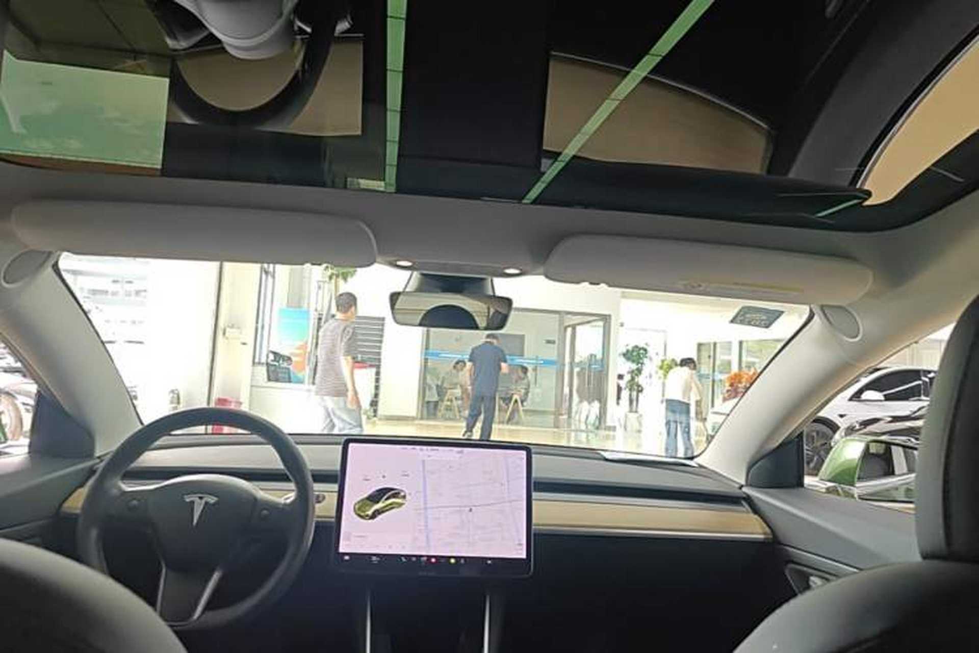 Used Tesla Model 3 2020 Refreshed Version Long-Range Rear-Wheel Drive Headliner