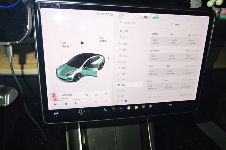 Used Tesla Model 3 2020 Standard Range Rear-Wheel Drive Upgraded Version Instrument Cluster