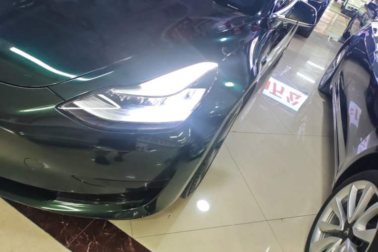 Used Tesla Model 3 2020 Revised Version Standard Range Rear-Wheel Drive – Upgraded Edition Left Front Headlight
