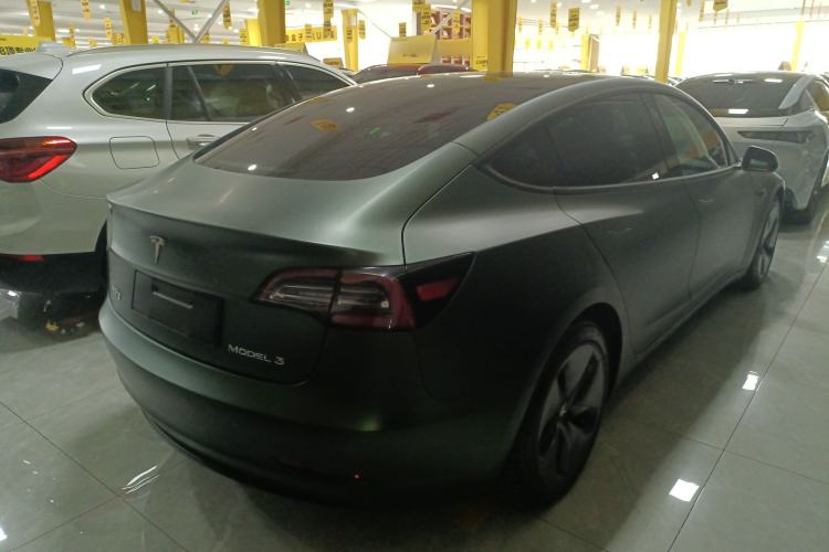 Used Tesla Model 3 2020 Revised Version Standard Range Rear-Wheel Drive – Upgraded Edition Rear Right 45 Deg