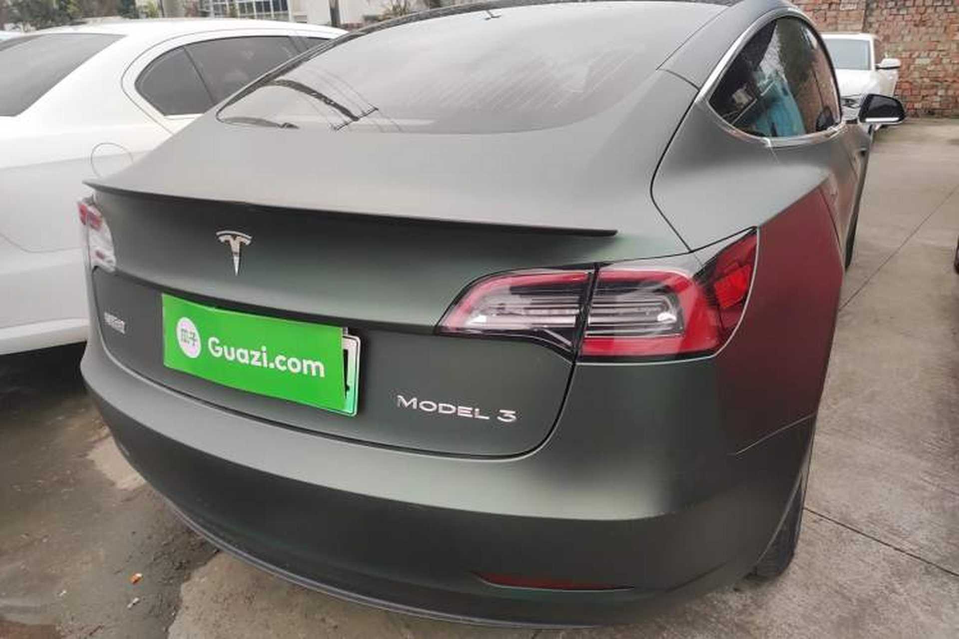 Used Tesla Model 3 2020 Standard Range Rear-Wheel Drive Upgraded Version Rear Right 45 Deg
