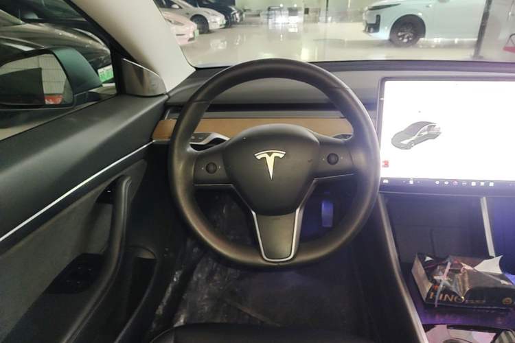 Used Tesla Model 3 2020 Standard Range Rear-Wheel Drive Upgraded Version Steering Wheel