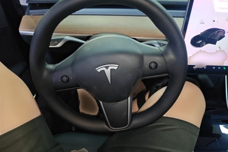 Used Tesla Model 3 2020 Revised Version Standard Range Rear-Wheel Drive – Upgraded Edition Steering Wheel