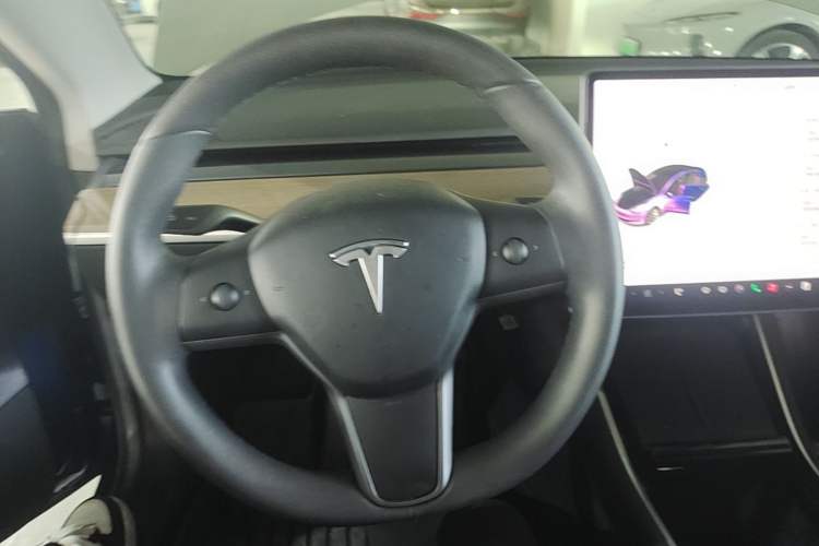 Used Tesla Model 3 2020 Refreshed Version Long-Range Rear-Wheel Drive Steering Wheel