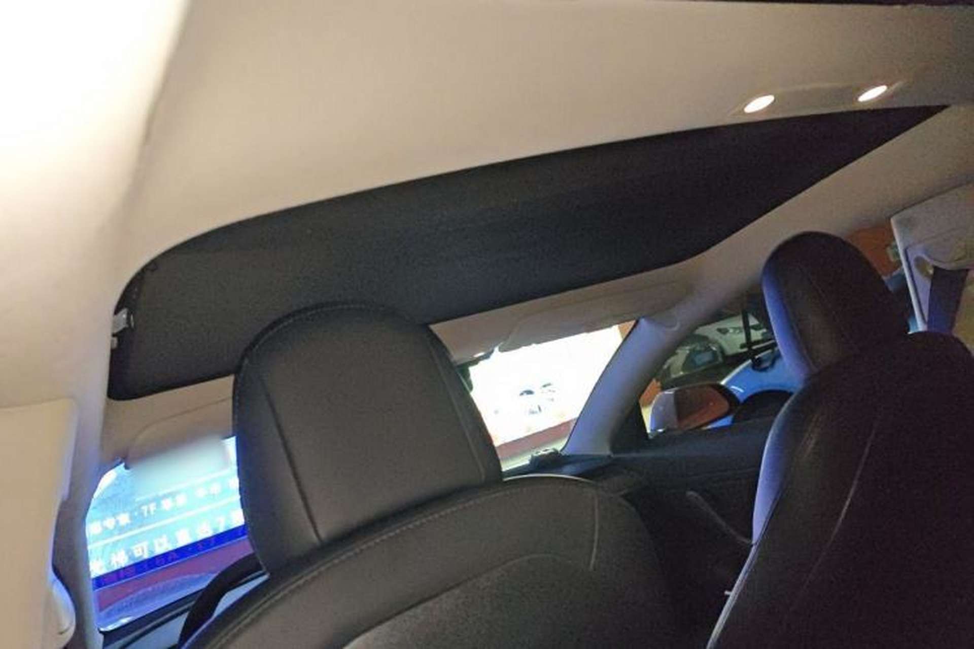 Used Tesla Model 3 2020 Revised Version Standard Range Rear-Wheel Drive – Upgraded Edition Headliner
