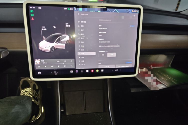 Used Tesla Model 3 2020 Refreshed Version Long-Range Rear-Wheel Drive Audio And AC Panel