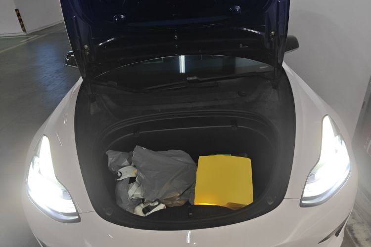 Used Tesla Model 3 2020 Refreshed Version Long-Range Rear-Wheel Drive Engine Bay