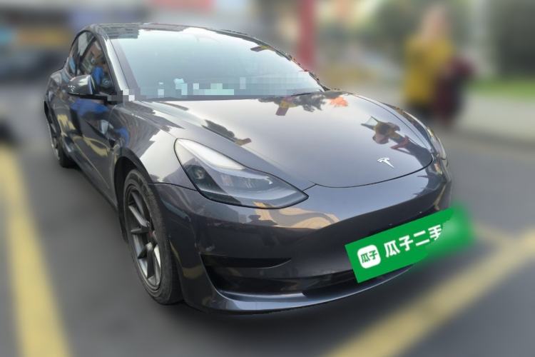 Used Tesla Model 3 2020 Standard Range Rear-Wheel Drive Upgraded Version Front Right 45 Deg