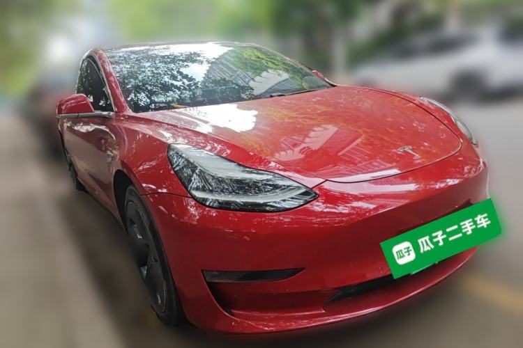 Used Tesla Model 3 2020 Refreshed Version Long-Range Rear-Wheel Drive Front Right 45 Deg