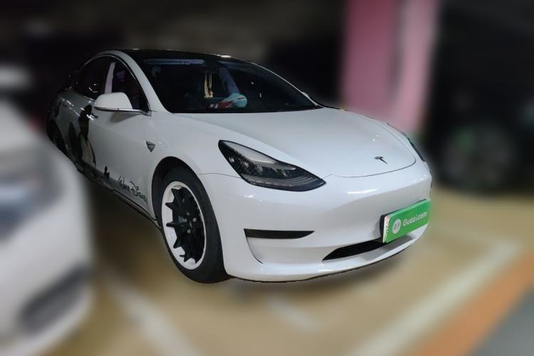 Used Tesla Model 3 2020 Standard Range Rear-Wheel Drive Upgraded Version Front Right 45 Deg