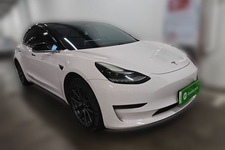 Used Tesla Model 3 2020 Refreshed Version Long-Range Rear-Wheel Drive Front Right 45 Deg