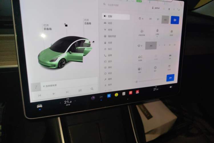 Used Tesla Model 3 2020 Refreshed Version Long-Range Rear-Wheel Drive Instrument Cluster