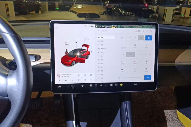 Used Tesla Model 3 2020 Standard Range Rear-Wheel Drive Upgraded Version Instrument Cluster