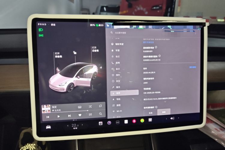 Used Tesla Model 3 2020 Refreshed Version Long-Range Rear-Wheel Drive Instrument Cluster