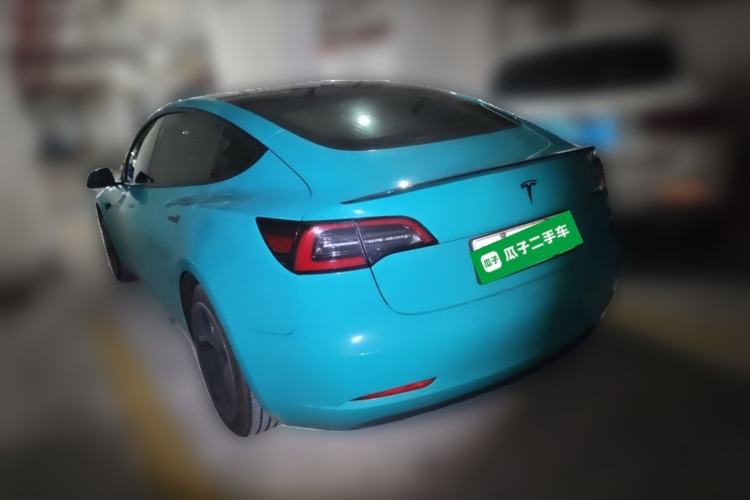Used Tesla Model 3 2020 Revised Version Standard Range Rear-Wheel Drive – Upgraded Edition Rear Left 45 Deg