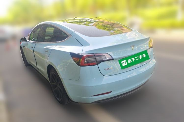 Used Tesla Model 3 2020 Standard Range Rear-Wheel Drive Upgraded Version Rear Left 45 Deg