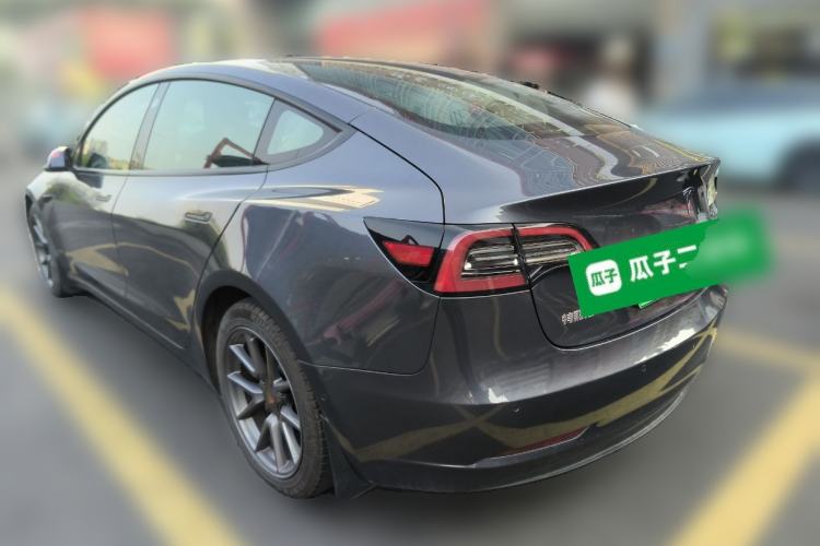 Used Tesla Model 3 2020 Standard Range Rear-Wheel Drive Upgraded Version Rear Left 45 Deg