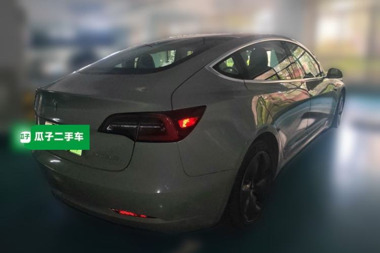 Used Tesla Model 3 2020 Standard Range Rear-Wheel Drive Upgraded Version Rear Right 45 Deg