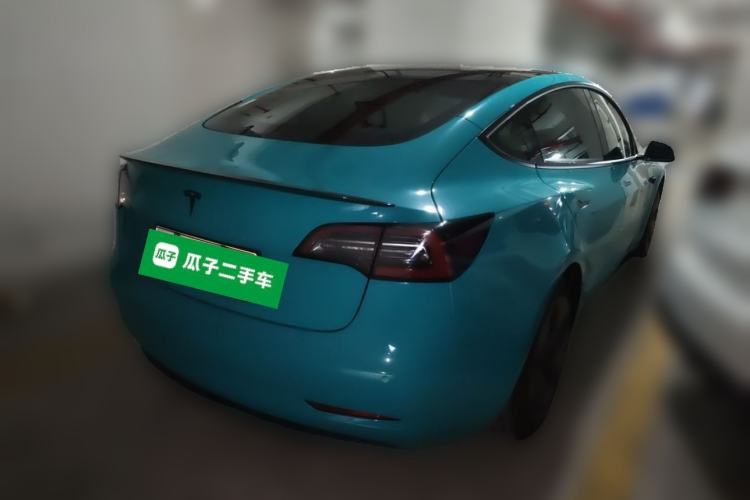 Used Tesla Model 3 2020 Revised Version Standard Range Rear-Wheel Drive – Upgraded Edition Rear Right 45 Deg