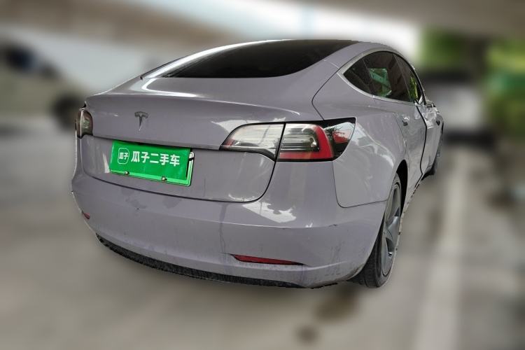 Used Tesla Model 3 2020 Revised Version Standard Range Rear-Wheel Drive – Upgraded Edition Rear Right 45 Deg