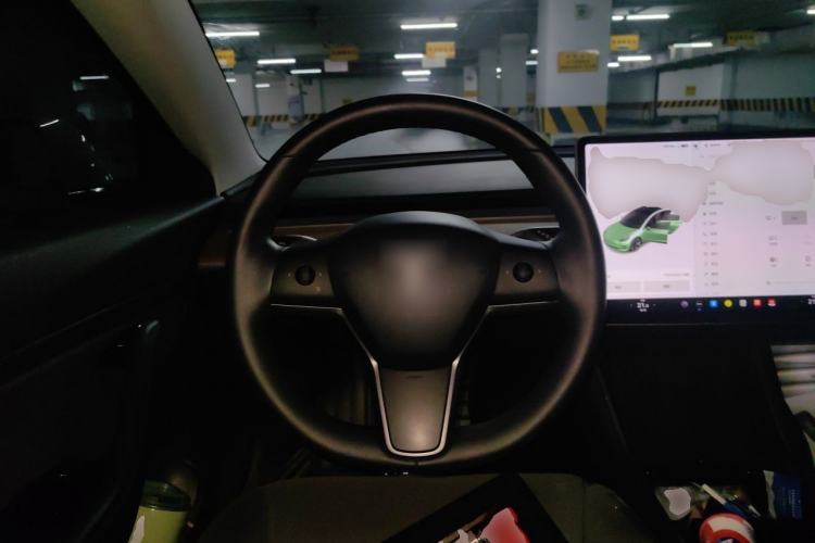 Used Tesla Model 3 2020 Refreshed Version Long-Range Rear-Wheel Drive Steering Wheel