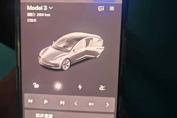 Used Tesla Model 3 2020 Standard Range Rear-Wheel Drive Upgraded Version Vehicle Key