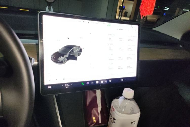 Used Tesla Model 3 2020 Revised Version Standard Range Rear-Wheel Drive – Upgraded Edition Audio And AC Panel