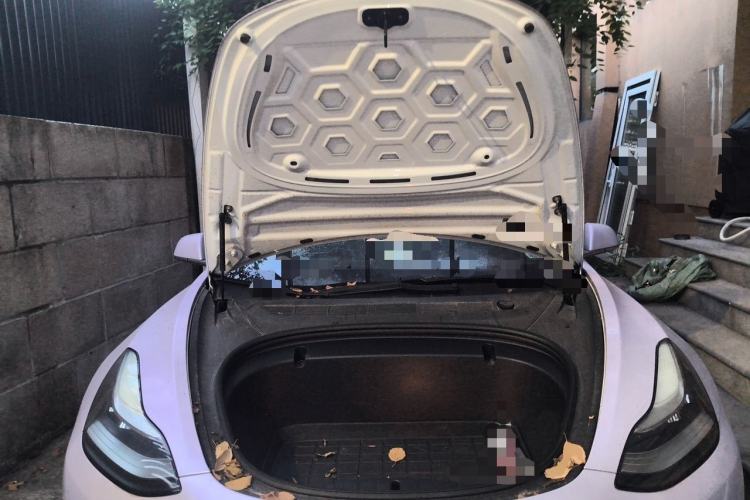 Used Tesla Model 3 2020 Standard Range Rear-Wheel Drive Upgraded Version Engine Bay