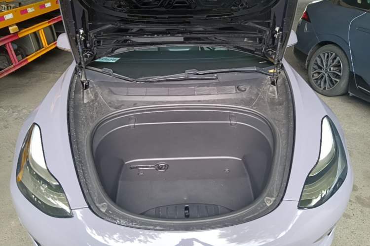Used Tesla Model 3 2020 Refreshed Version Long-Range Rear-Wheel Drive Engine Bay