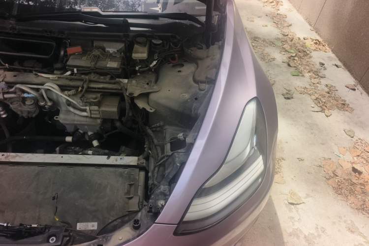 Used Tesla Model 3 2020 Refreshed Version Long-Range Rear-Wheel Drive Engine Bay Left