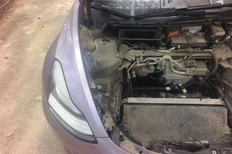Used Tesla Model 3 2020 Refreshed Version Long-Range Rear-Wheel Drive Engine Bay Right