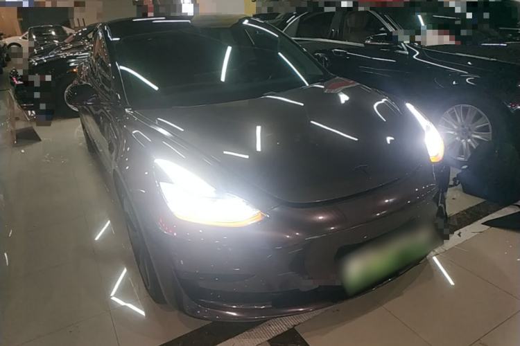 Used Tesla Model 3 2020 Standard Range Rear-Wheel Drive Upgraded Version Front Right 45 Deg