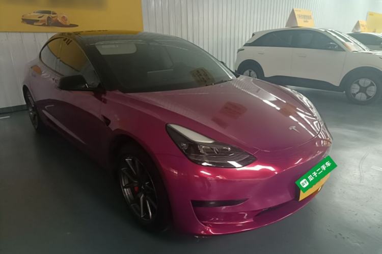 Used Tesla Model 3 2020 Revised Version Standard Range Rear-Wheel Drive – Upgraded Edition Front Right 45 Deg