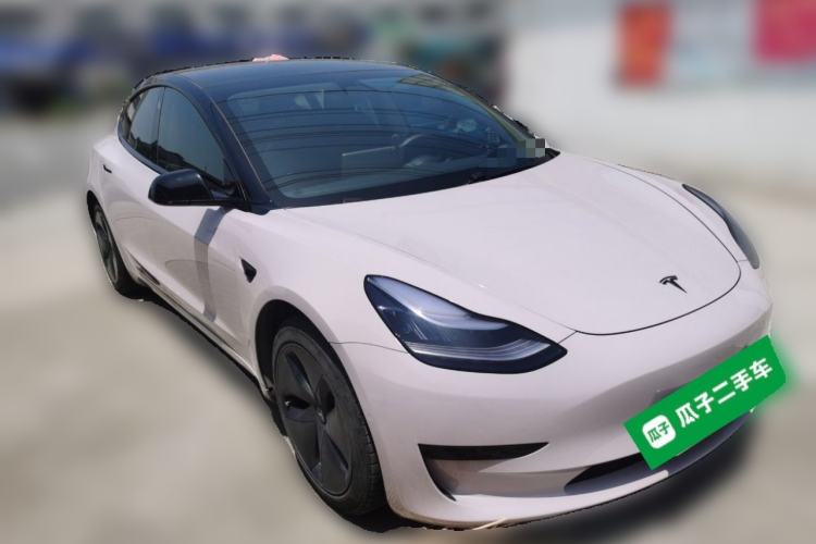 Used Tesla Model 3 2020 Standard Range Rear-Wheel Drive Upgraded Version Front Right 45 Deg
