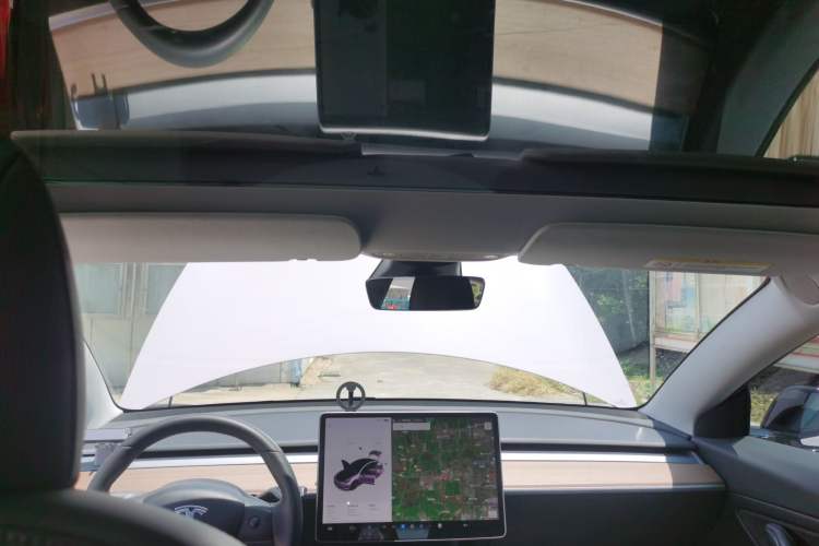 Used Tesla Model 3 2020 Standard Range Rear-Wheel Drive Upgraded Version Headliner