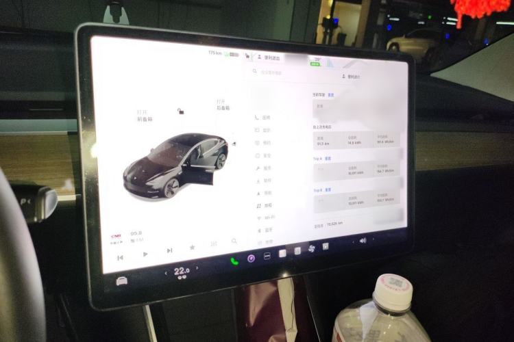 Used Tesla Model 3 2020 Revised Version Standard Range Rear-Wheel Drive – Upgraded Edition Instrument Cluster